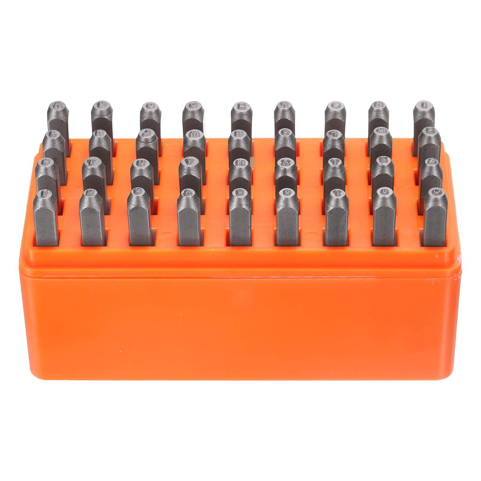 36pcs Metal Stamping Kit 1/16″ Steel Uppercase Letter And Number Punch Set