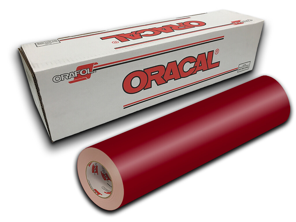 12″ X 10yd – Burgundy Oracal 651 Craft & Hobby Cutting Vinyl Roll