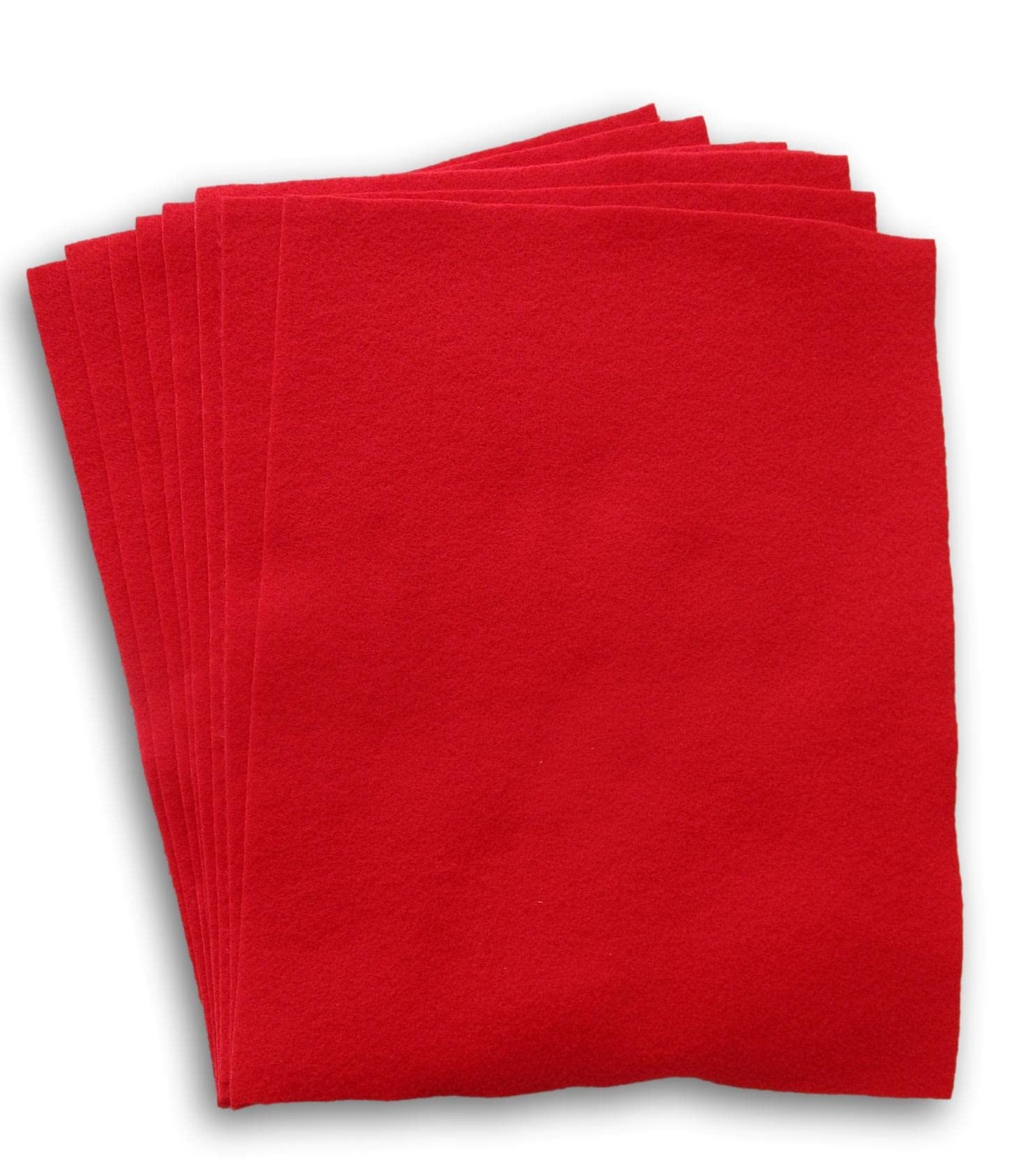 Felt Sheets Craft Sewing DIY Set – Solid Color Sheet Packs – 9 x 12 inches – 8 C