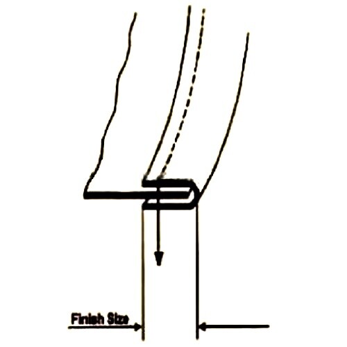 Single Fold Binder Set for Juki DNU-1541 DNU-241 Walking Foot Sewing Machine
