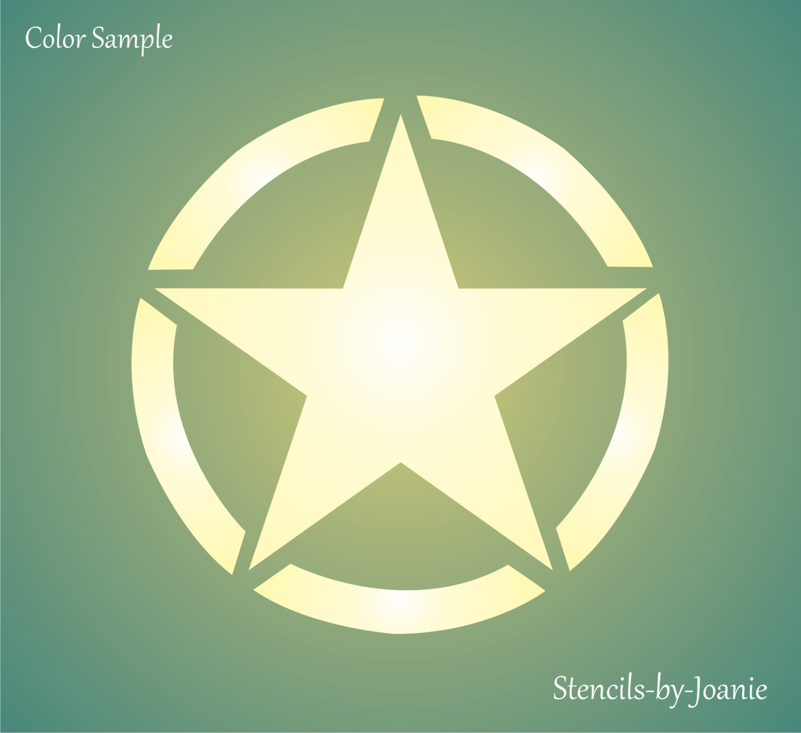 Joanie Military Star Stencil War Invasion Army DIY Craft Art Signs Free Shipping