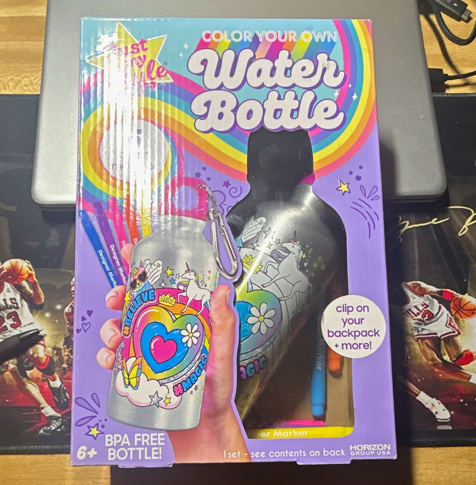 Horizon Group USA Just My Style Color Your Own BPA-Free Bottle Craft Kit