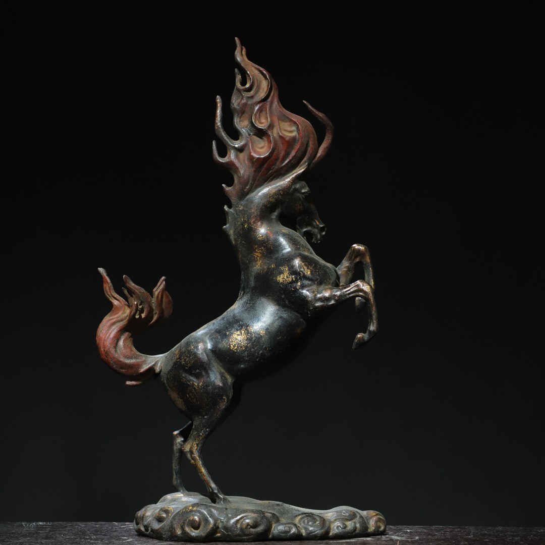 Copper Tuojin copywriting ornament [horse] ornament