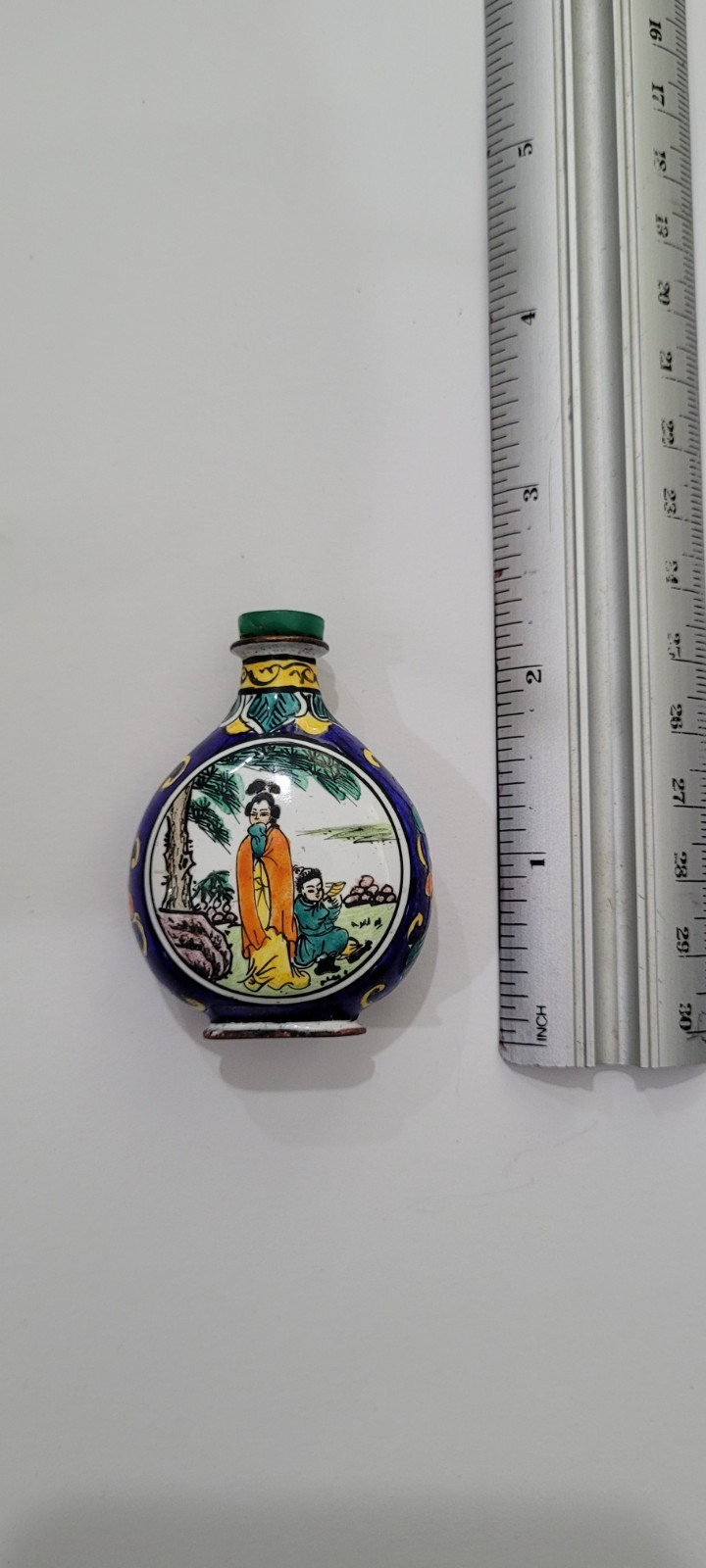 Enamel Snuff Bottle