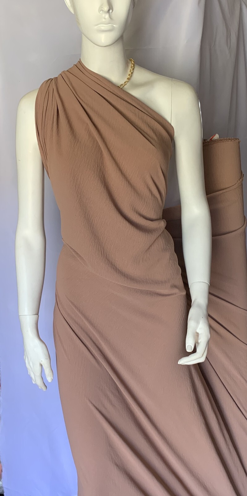 BEAUTIFUL CRINKLE STRETCH POLYESTER DRESS FABRIC : 9 COLOURS : 150CM WIDE : CESC