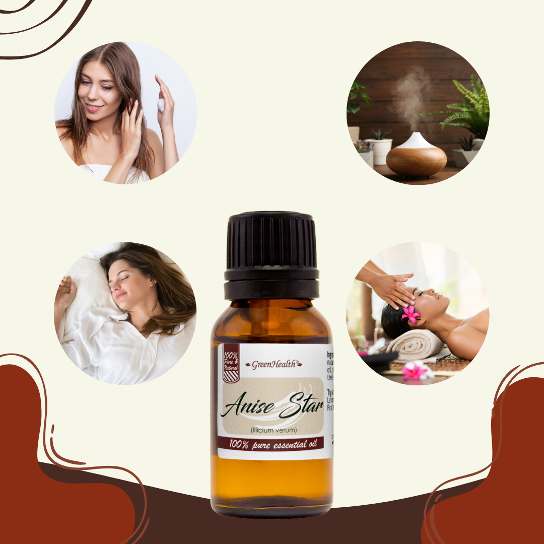 4 fl oz Anise Star Essential Oil (100% Pure & Natural) – GreenHealth