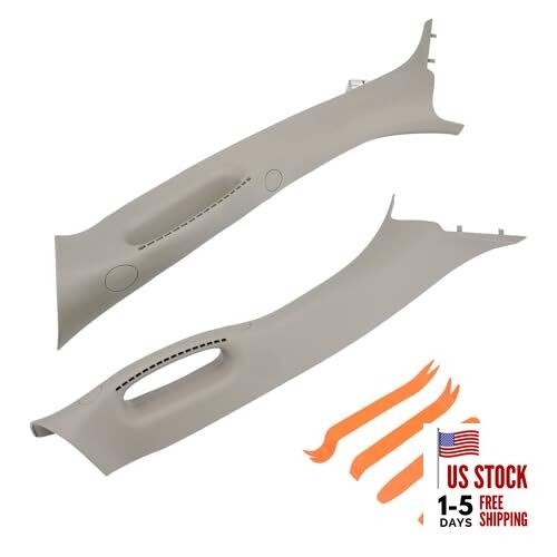 A Pillar Grab Handle Interior Trim 1 Pair Compatible with 2002-2010 Dodge Ram