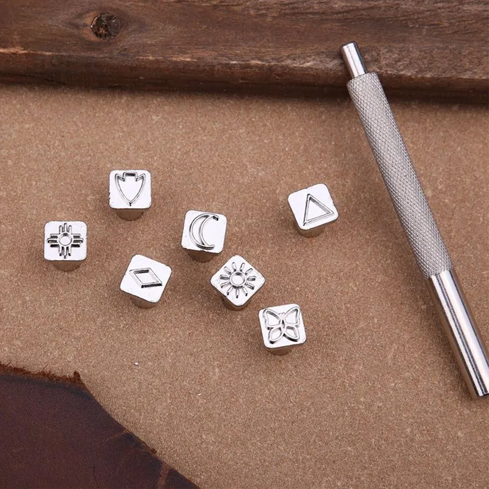 Alphabet Set DIY Making Punch Tools Stamping Leather Kit Craft Carving Saddle