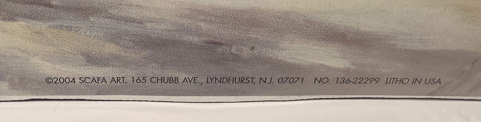 VTG Lot of 5 1999-2004 Unframed Waterscape SCAFA ART SEALED Lithographs NY, NY
