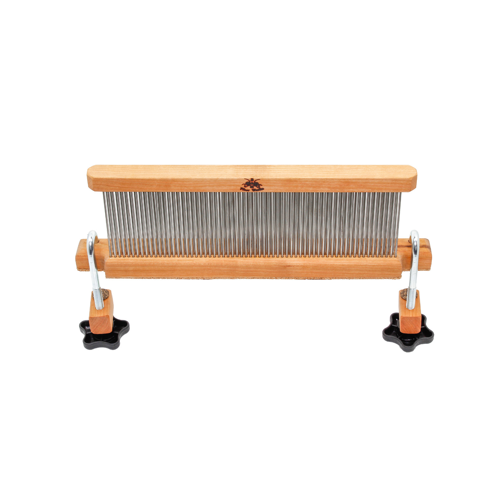Wool and Fiber Hackle – Smooth Points – W / Diz – Stainless Steel Tines – Cherry