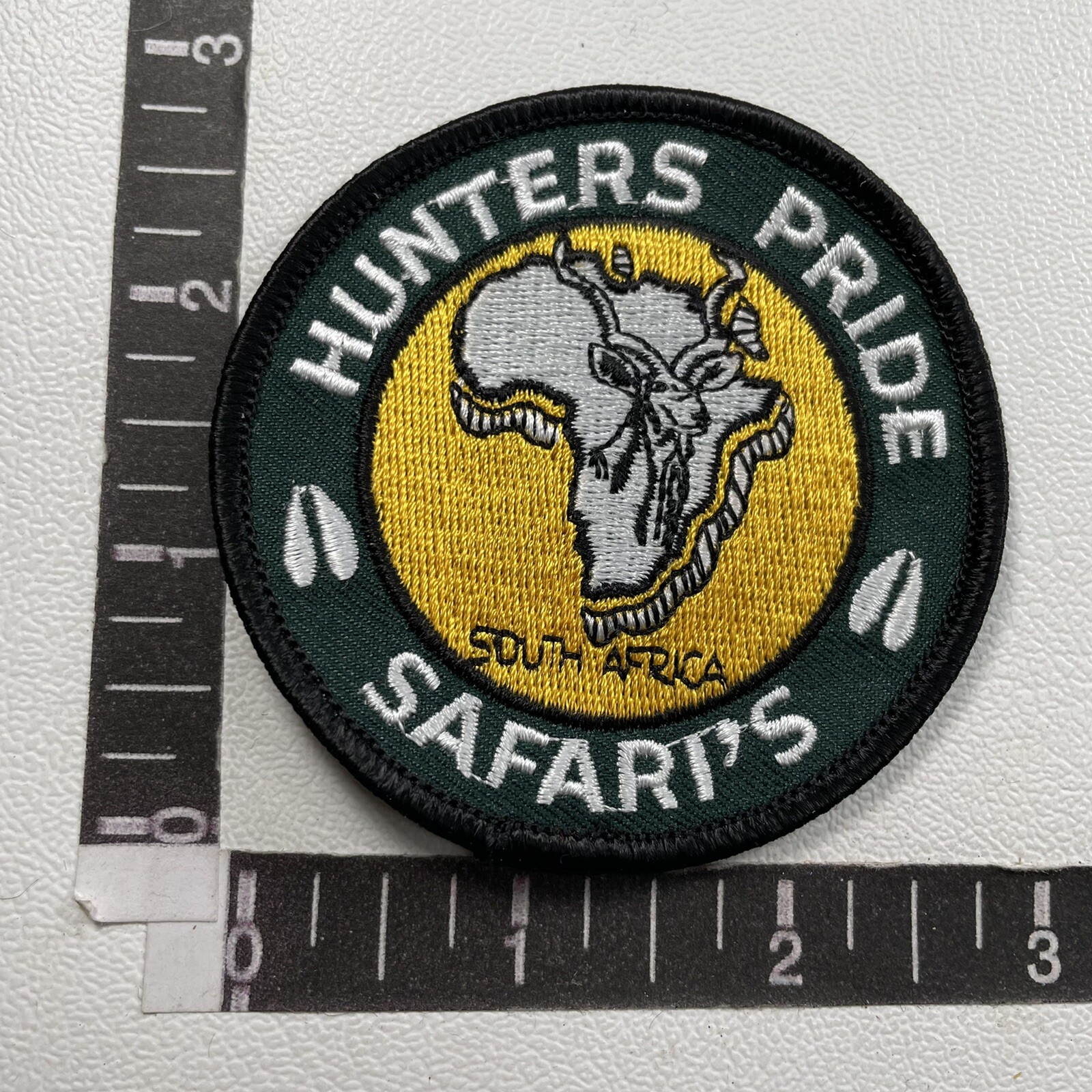 circa 1990s HUNTERS PRIDE SAFARI’S SOUTH AFRICA Patch (Wildlife, Animal) 00PK