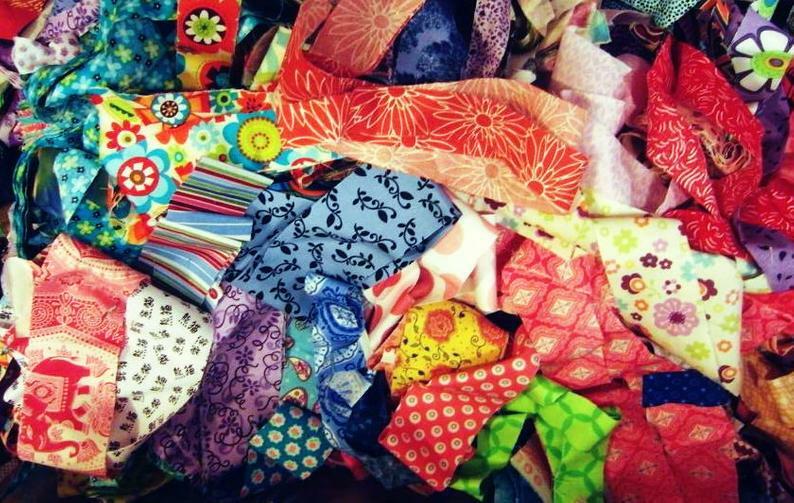 Fabric Strips One Pound Bag cotton fabric pre cut strip pack