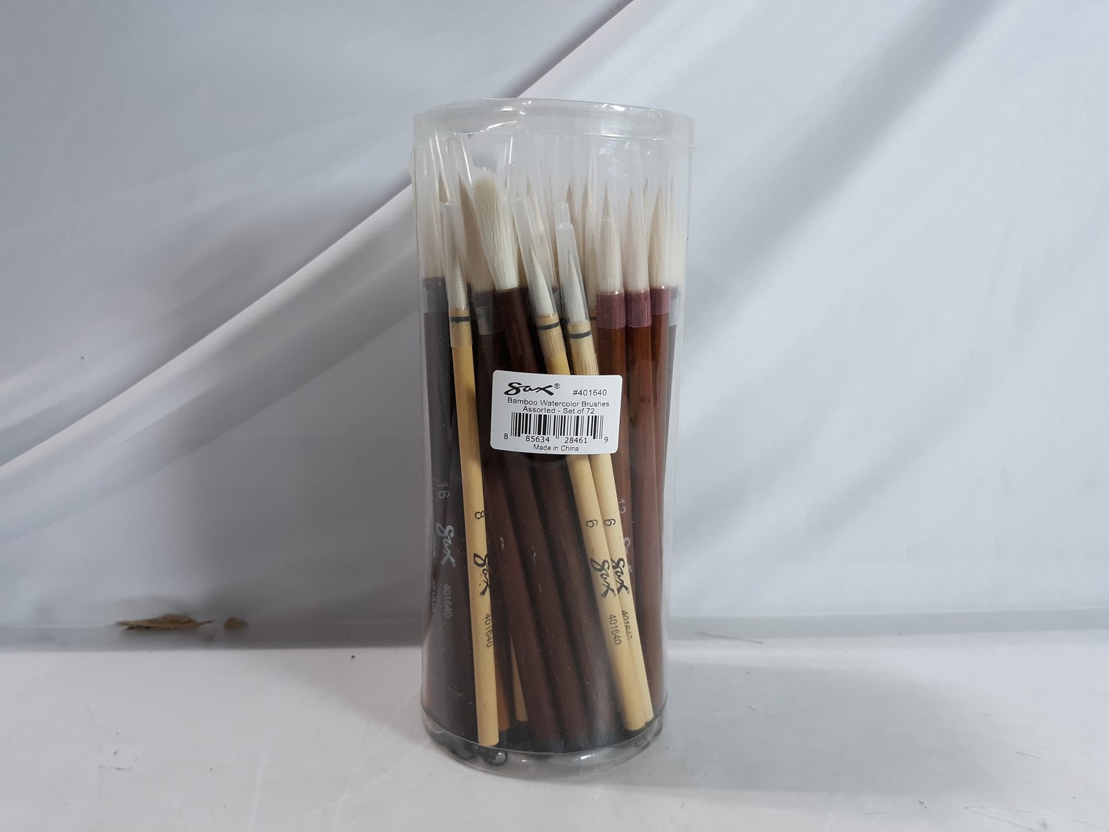 Sax Bamboo Watercolor Brushes Assorted Set of 72