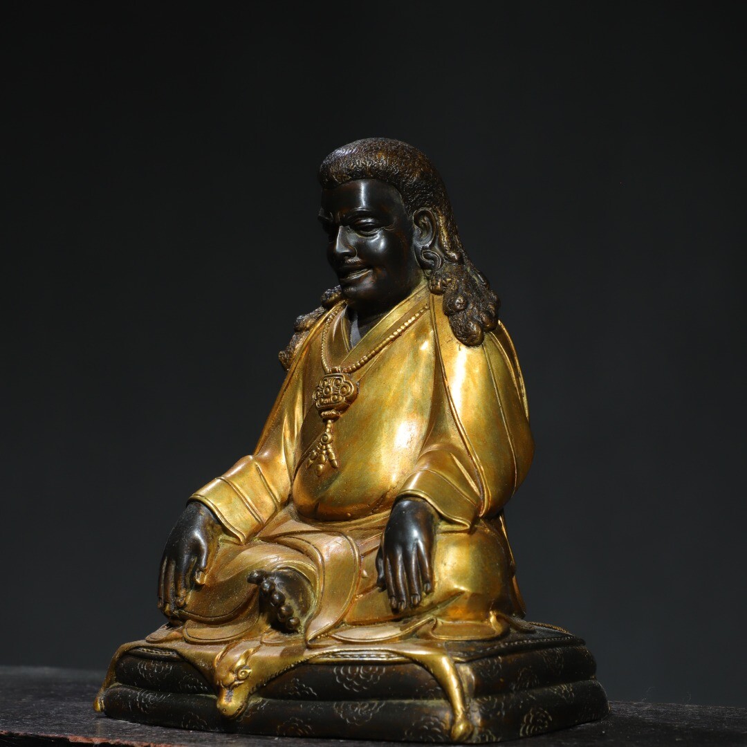 Bronze gilded statue of Malba