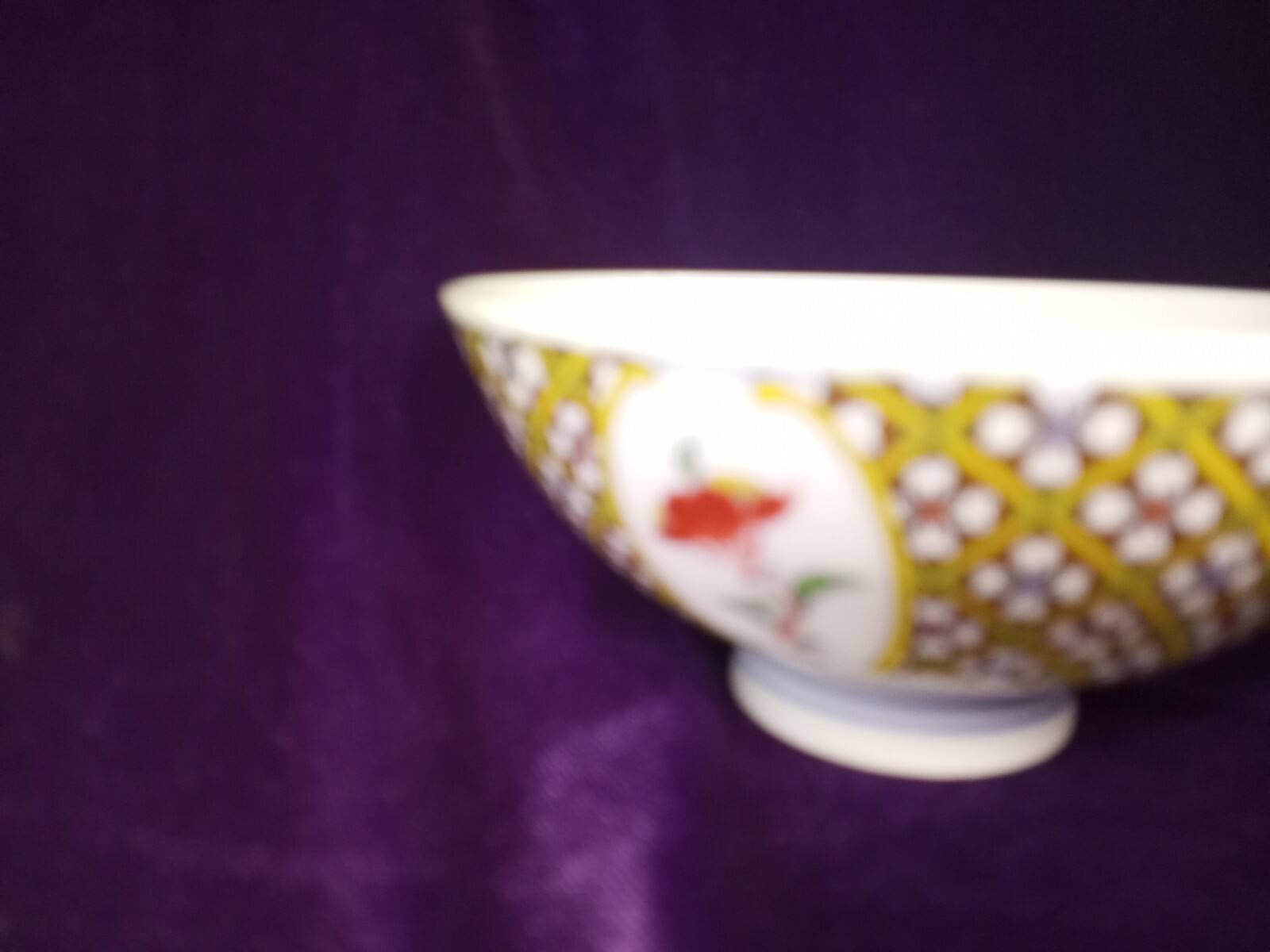 Asian Rice Bowls Porcelain Set of 5 Assortment of Designs