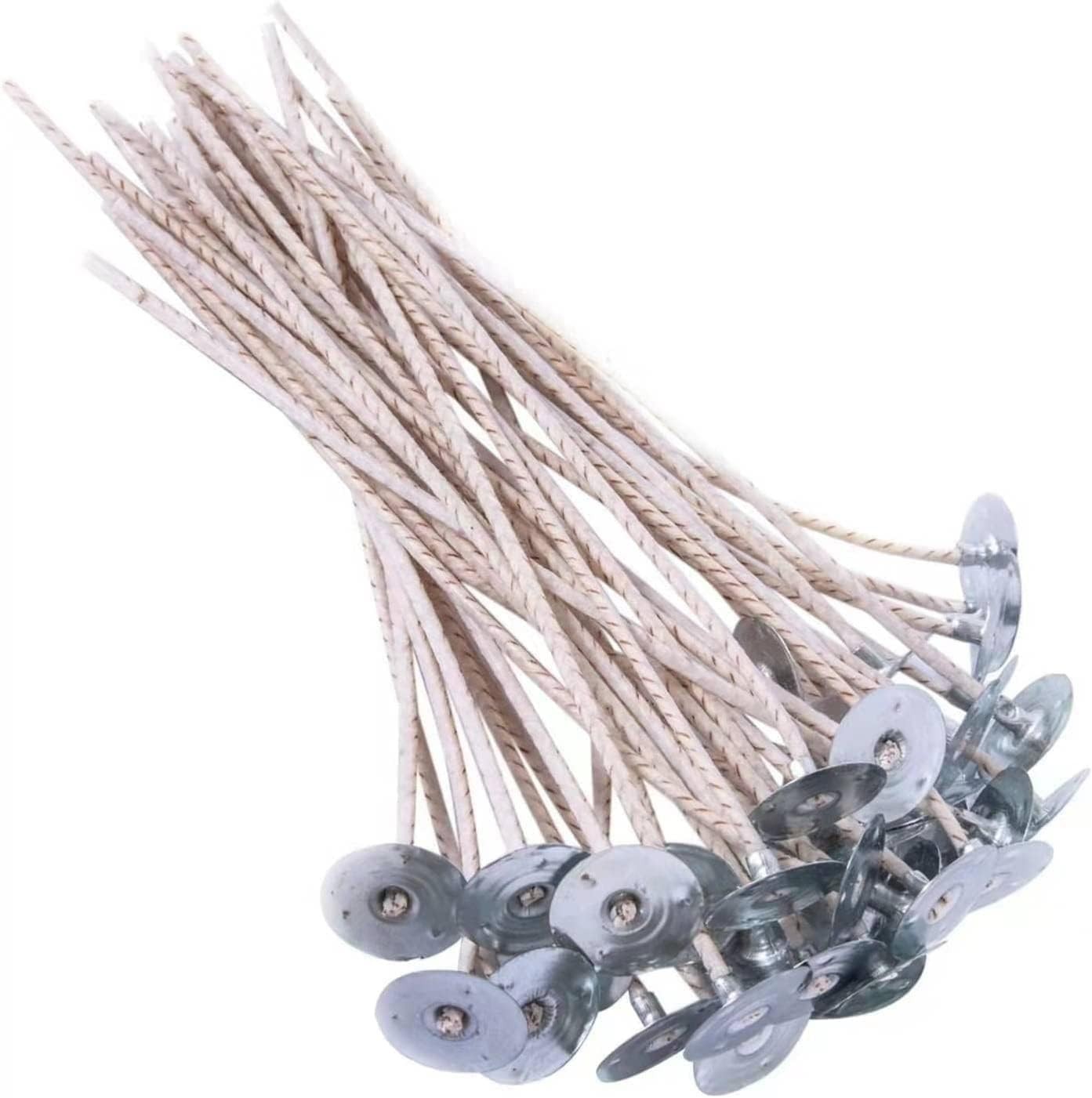 100pcs ECO 2 Wicks for Soy Candles8inch Cotton & Paper Candle WicksPre-Waxed …