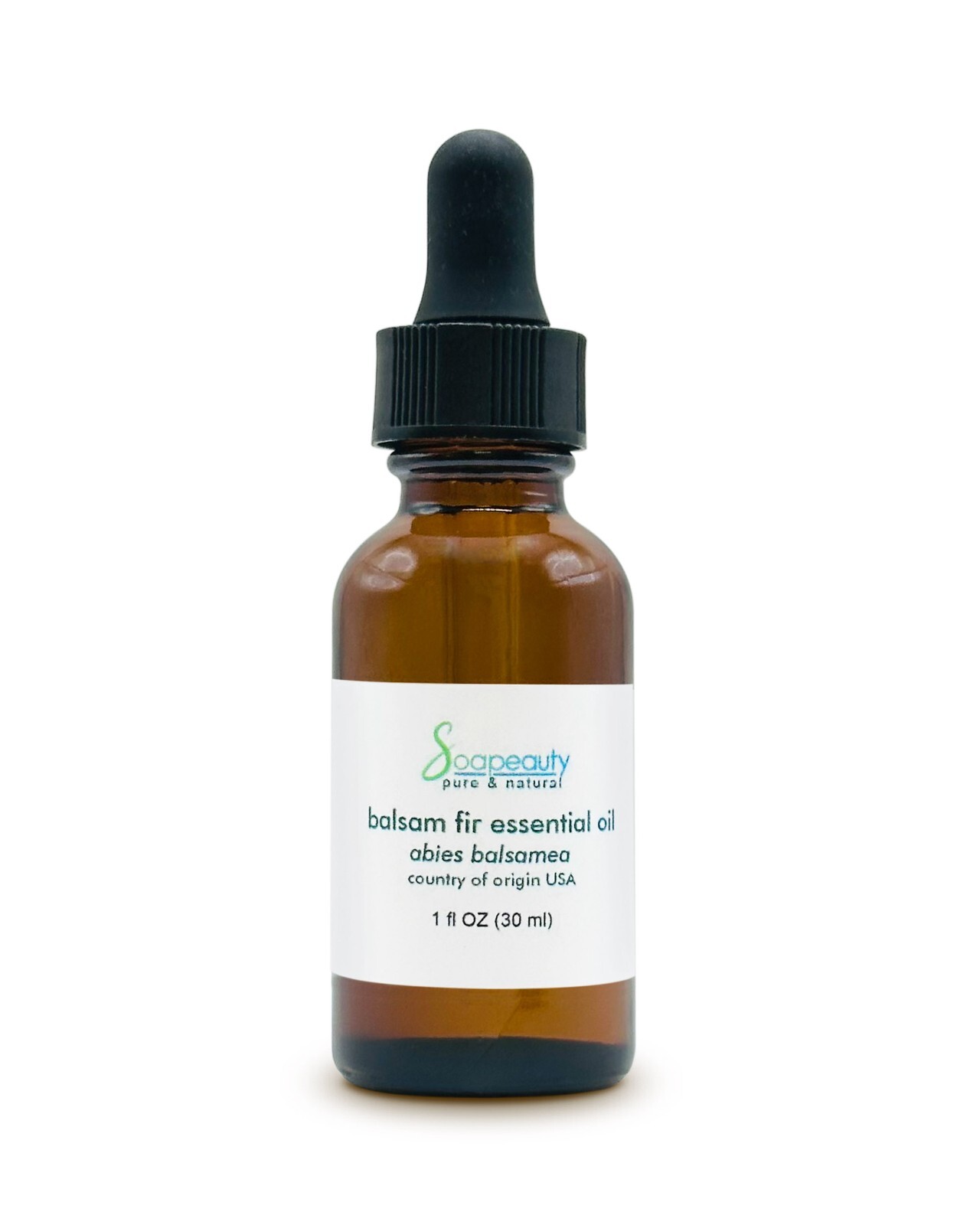 BALSAM FIR IDAHO ESSENTIAL OIL AROMATHERAPY GLASS BOTTLE 0.5 OZ 1 OZ