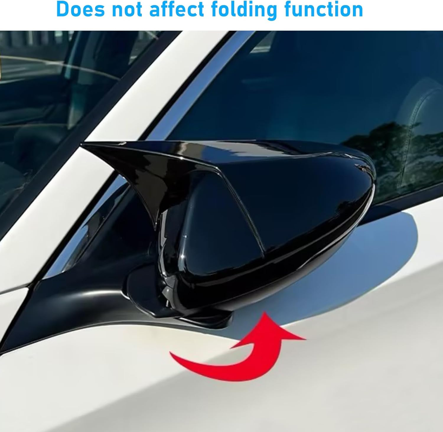 Compatible with 2018-2022 2023 2024 2025 Honda Accord Ox Horn Mirror Cover Overl