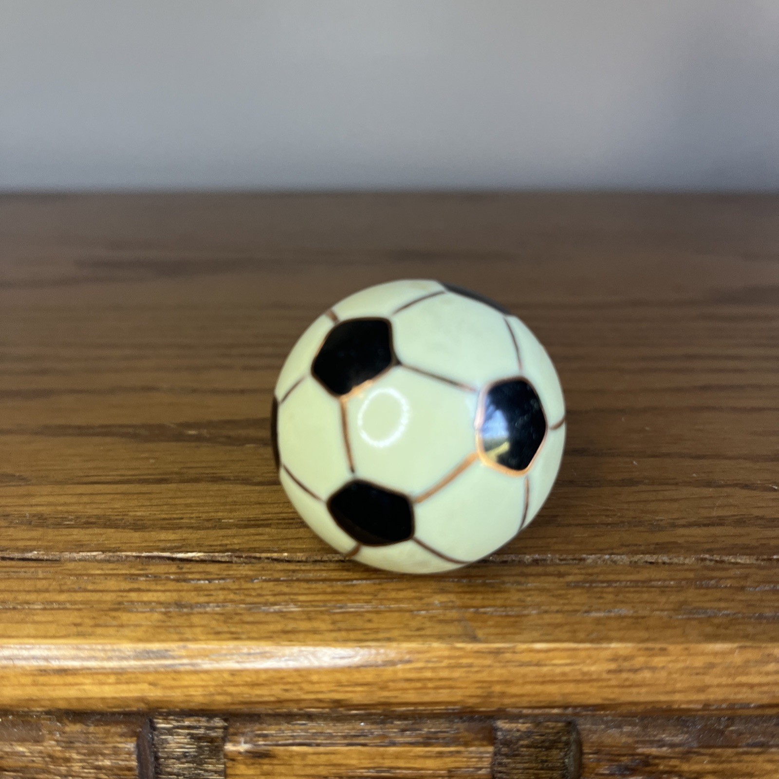 Vintage Shouxing Baoding Iron Ball Direction Medicine Chime Soccer Ball