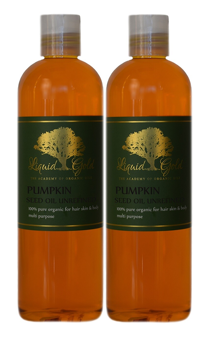 24 oz PUMPKIN SEED OIL UNREFINED ORGANIC CARRIER COLD PRESSED VIRGIN RAW PURE