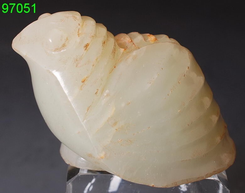 ELEGANT Chinese jade culture BIRD PiXie Pendant!