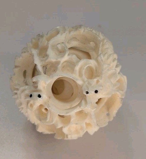 Chinese Carved Layered Dragon Magic Ball