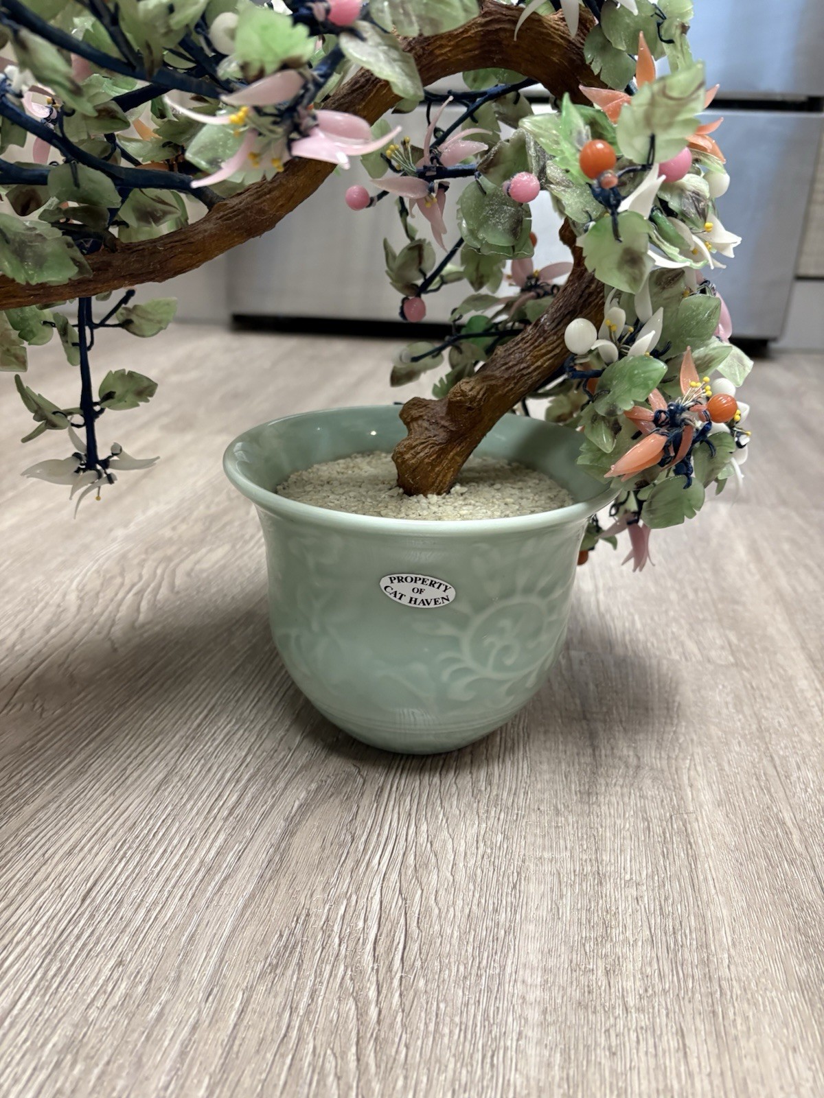 Vintage 1950s Jade Bonsai Tree