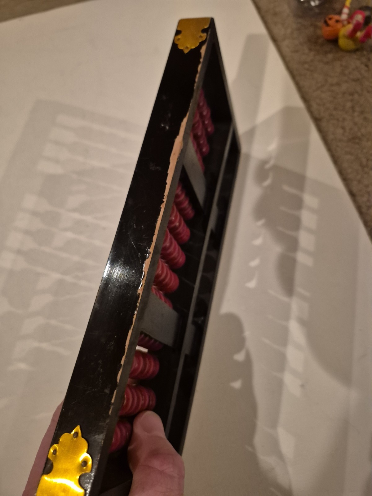 Chinese Abacus Lotus Flower Brand Peoples Republic of China Circa 1950s/60s
