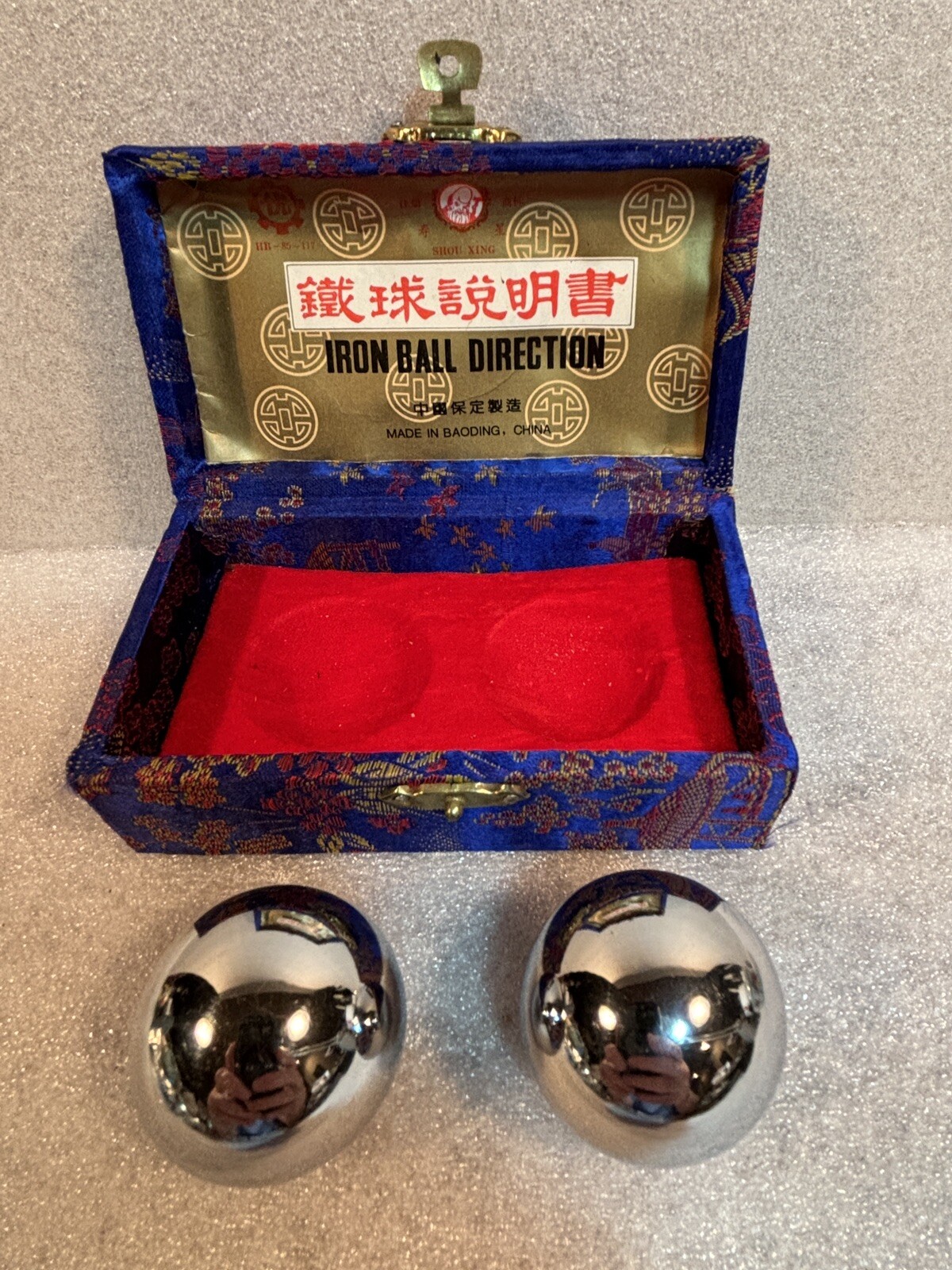 Iron Ball Direction Shouxing Baoding China