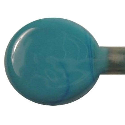 236 Turquoise Dark Pastel 8 oz Genuine Moretti Effetre Glass Rods Italy 104 COE