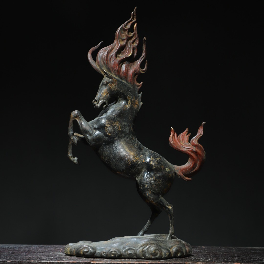 Copper Tuojin copywriting ornament [horse] ornament