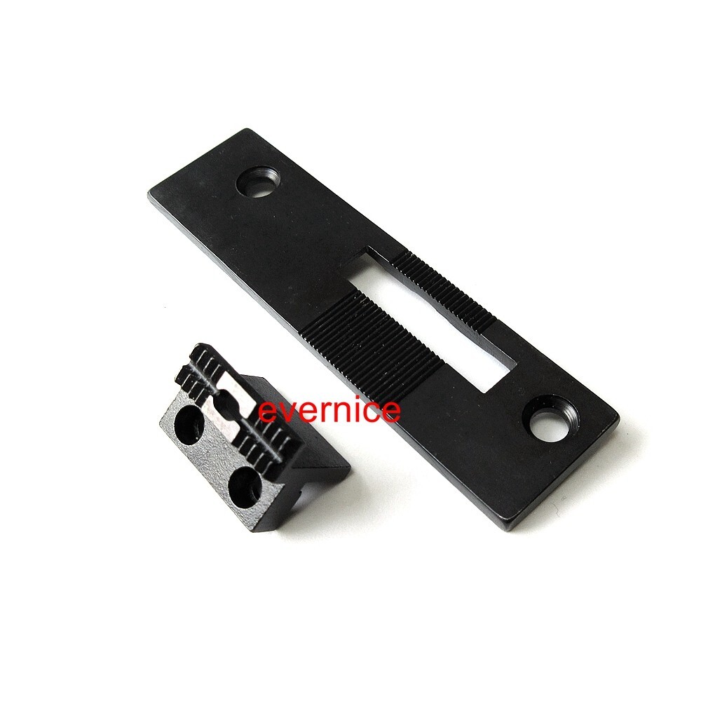 Needle Plate+Feed Dog 01-030A-5607+01-087A-5607 For Sunstar Km560-7 Sewing Machi