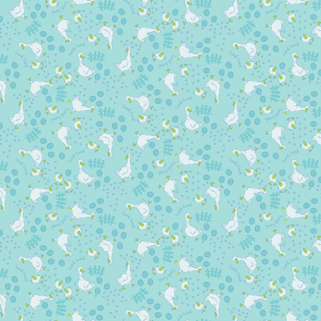 1/2 Yard Fabric – Little Boy Blue | Wild Goose Chase by Meags & Me – Clothworks