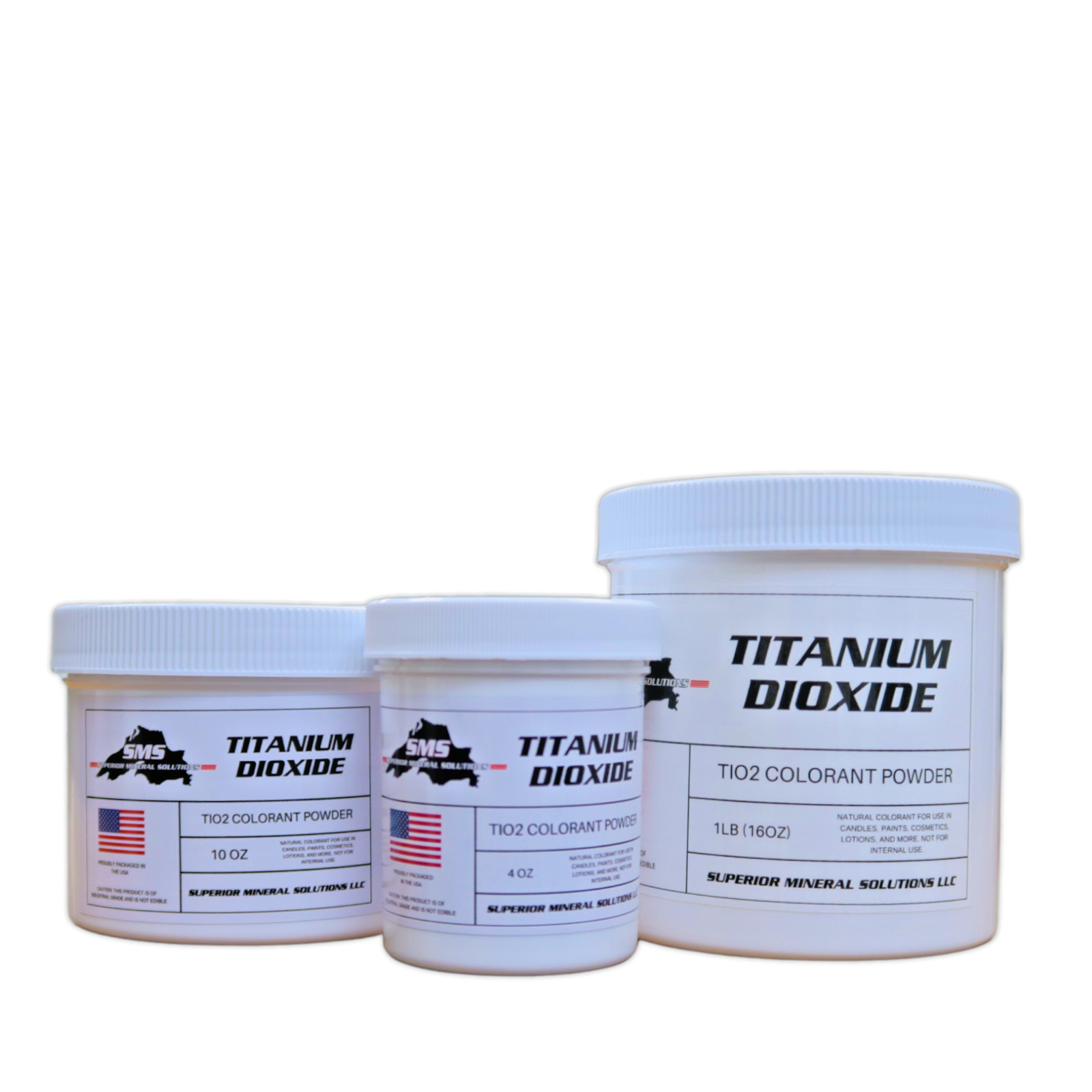 Titanium Dioxide Pigment and Colorant for DIY Crafts
