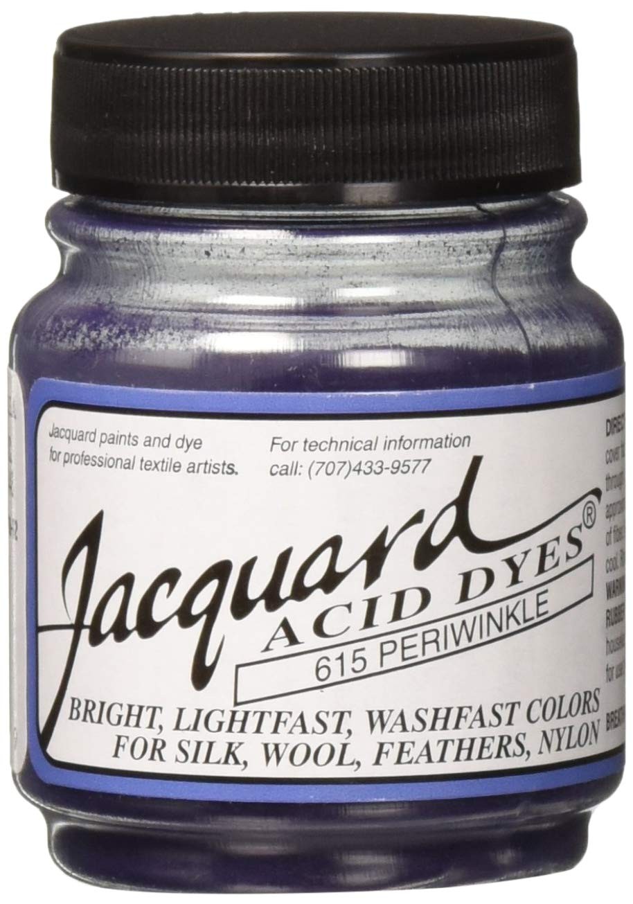 Jacquard Products Acid Dye, Periwinkle, 5 Fl Oz,Fabric Dyes