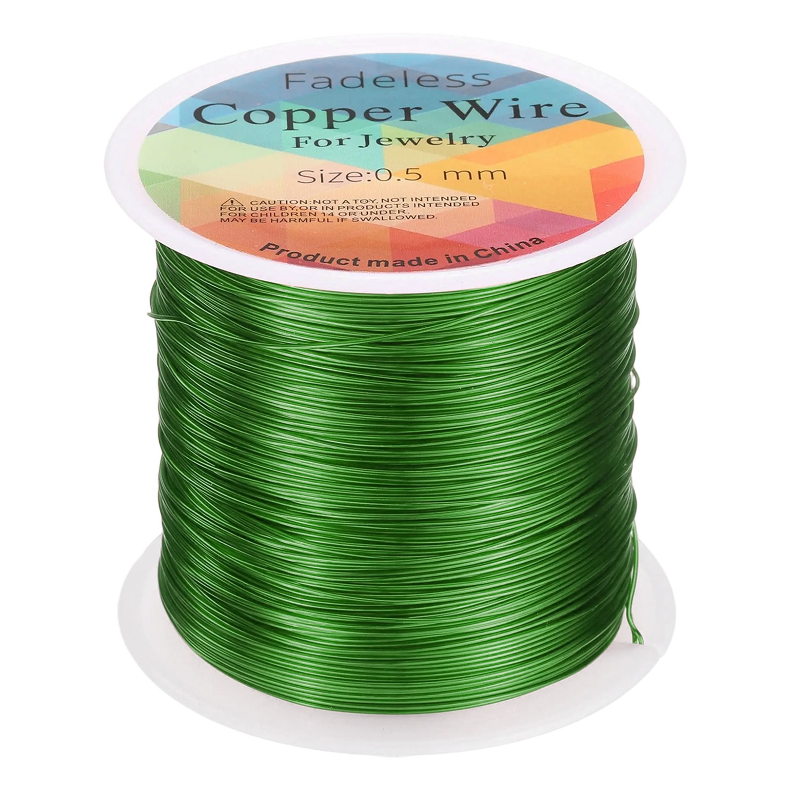 Wire 203feet 24 Gauge Copper Craft Wrapping Wire Green