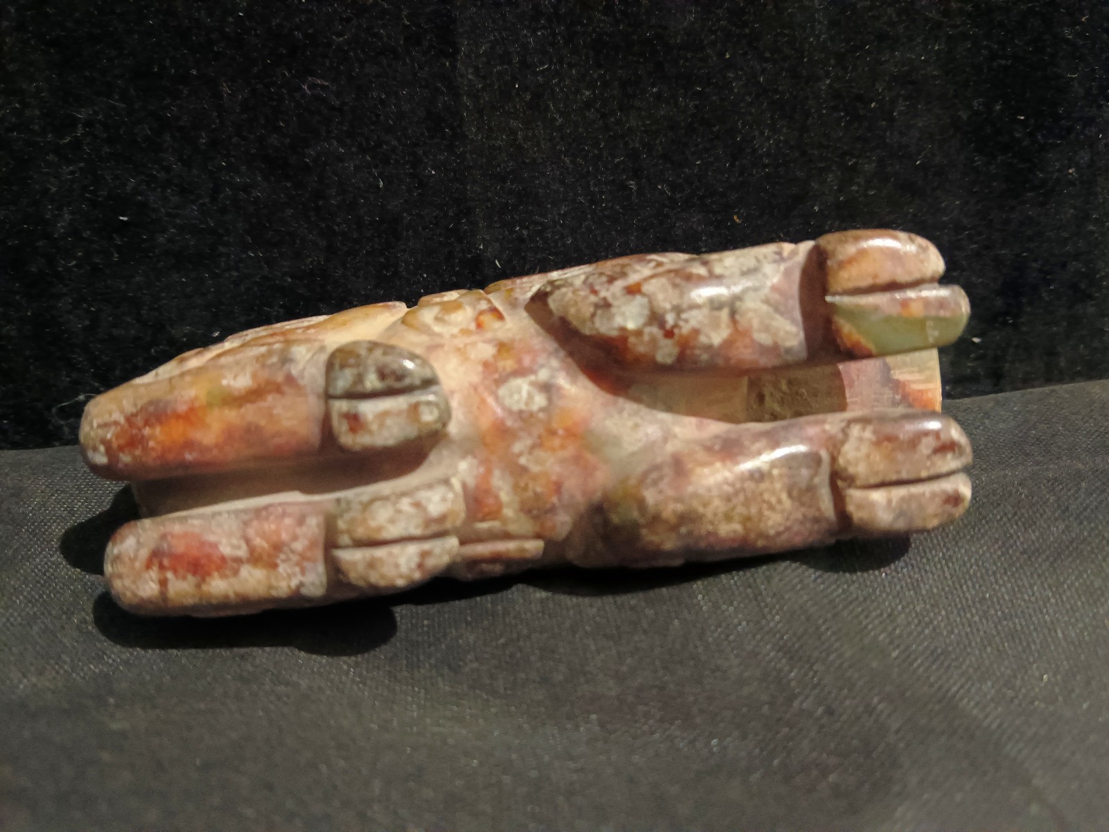 Wonderful Chinese Old Jade Hand Carved *Tiger* Statue
