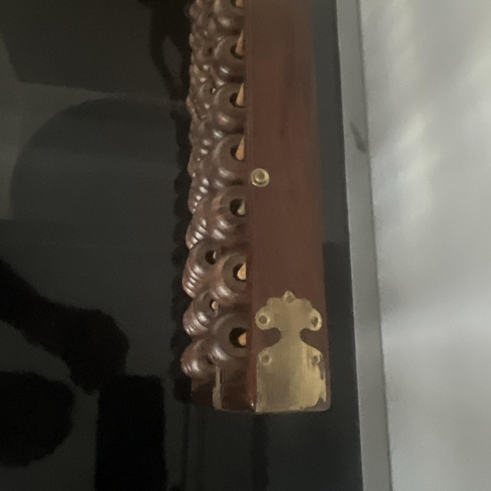 Vintage Chinese Abacus Wood, Brass south east scientific Calculator 13 Row 91
