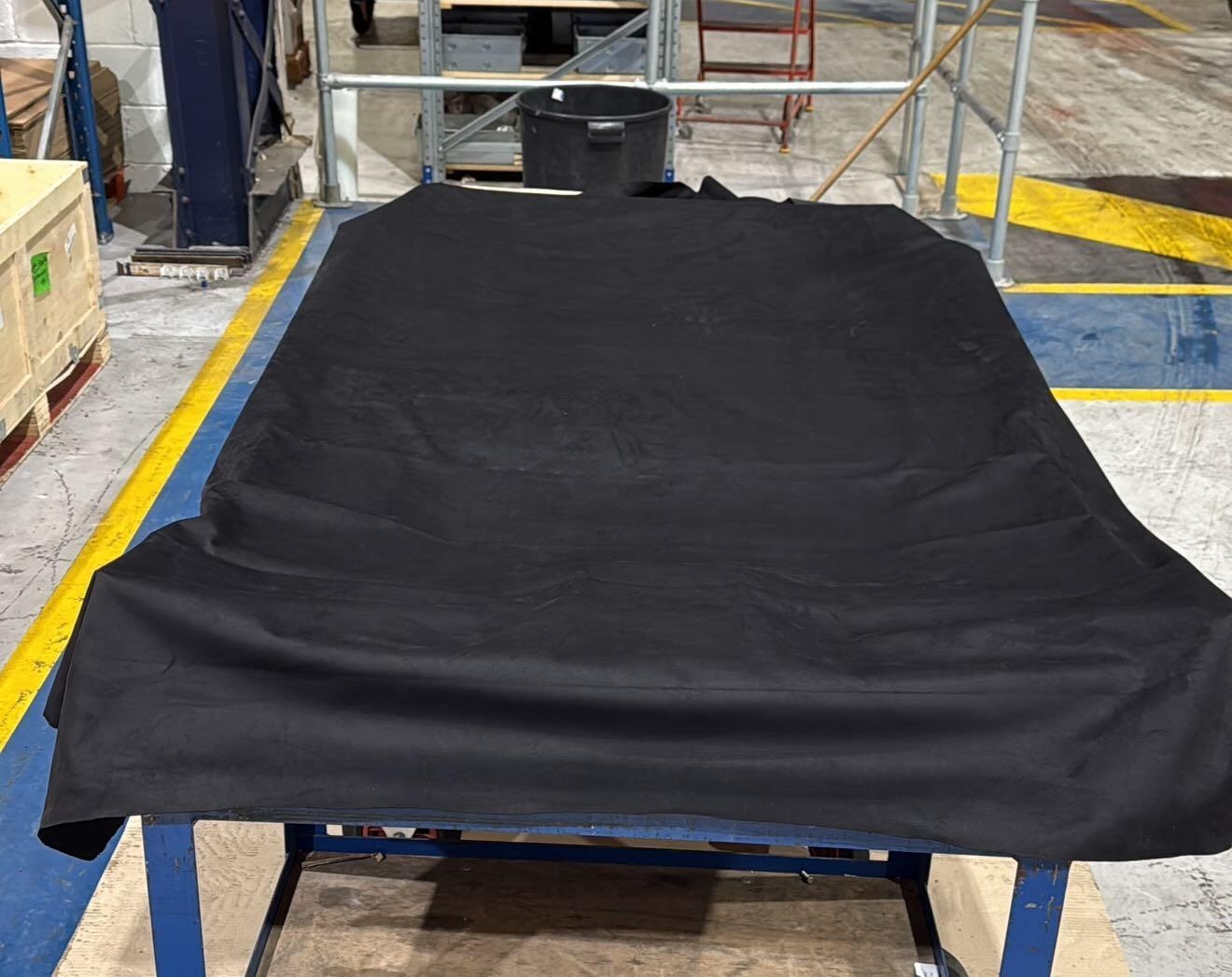 Black Headlining Kit VW Golf Mk4 Stretch Suede Material with Trim-Fix Adhesive