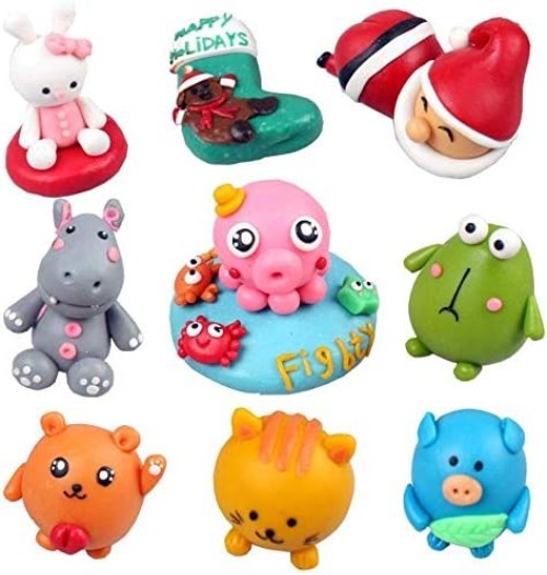 Bright 24 Colors Polymer Clay Craft Kit – Non-Toxic, Oven Bake for Creative Play