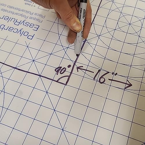 Polycarbonate Clear Plastic Sheet 12″ X 18″ X 0.0625″ (1/16″) Exact, EasyRuler