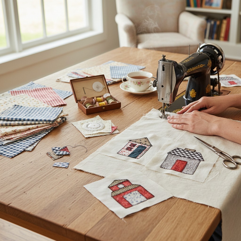 Project Sweetwater Branded – Multiple Quilt Patterns – Table Mat, Flag, Gift Bag