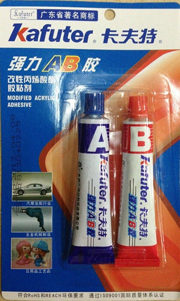 KAFUTER Modified acrylic glue Adhesive Plastic Metal Glass Wood Ceramics Stone