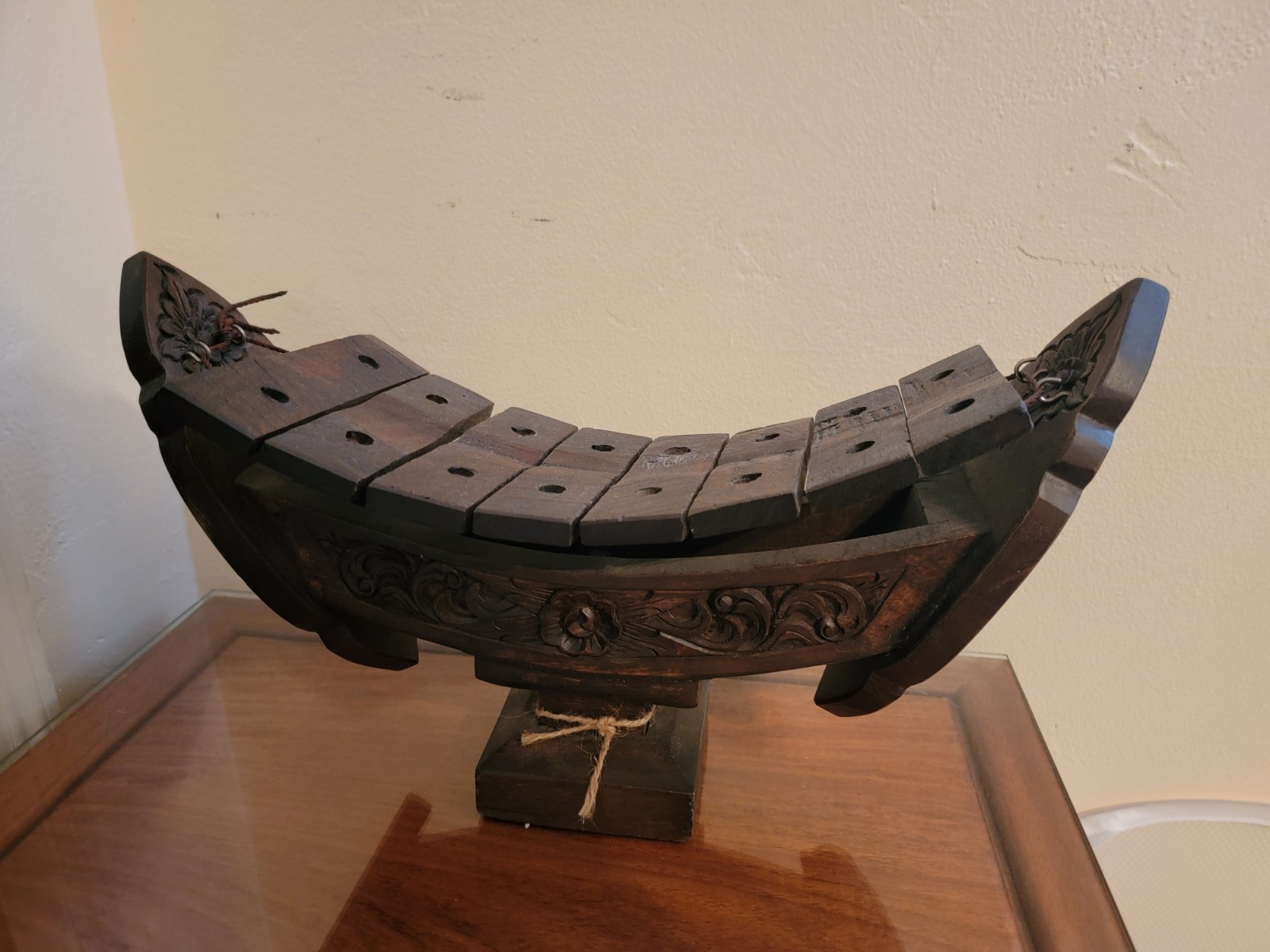 Asian Wooden Xylophone Made In Thailand