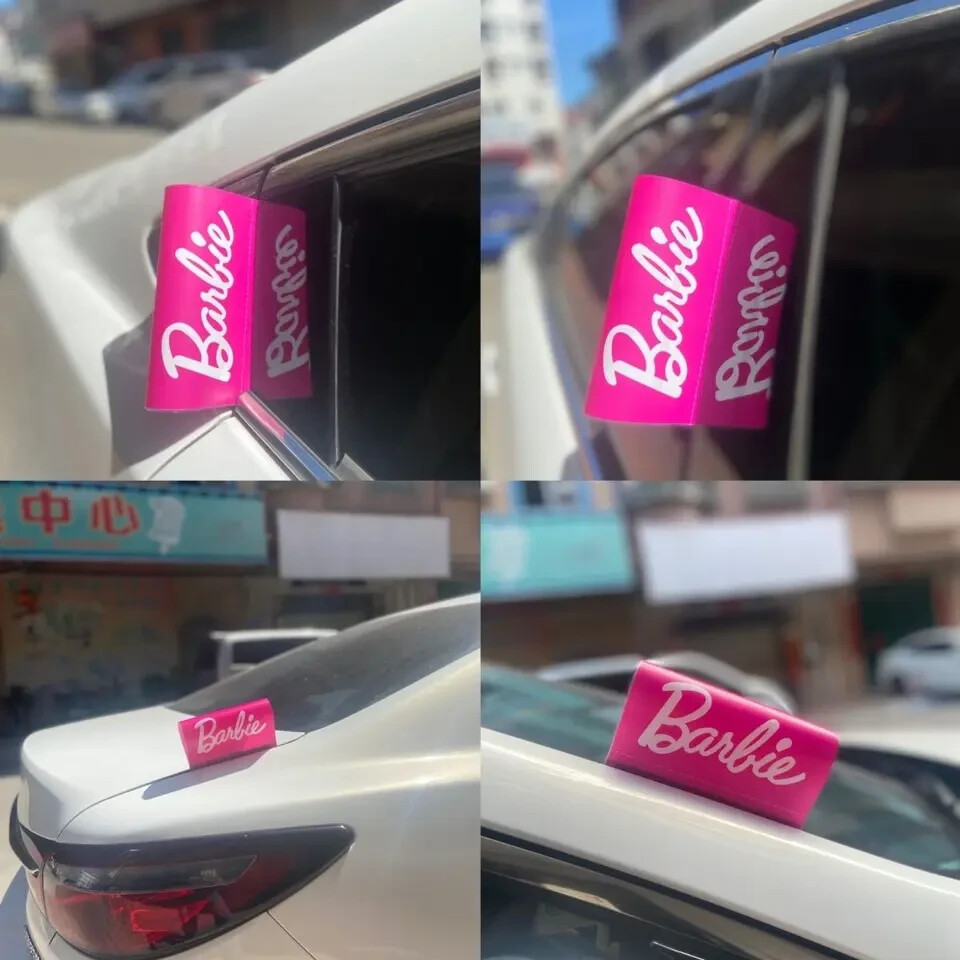 TAG YOUR CAR- Tag – Funny Car Stickers – Decal – Barbie