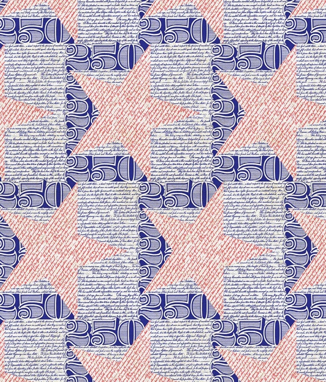 250 Years Of America•250 Stars, & Words Fabric! 1yd BTY•Cot•FastShi
