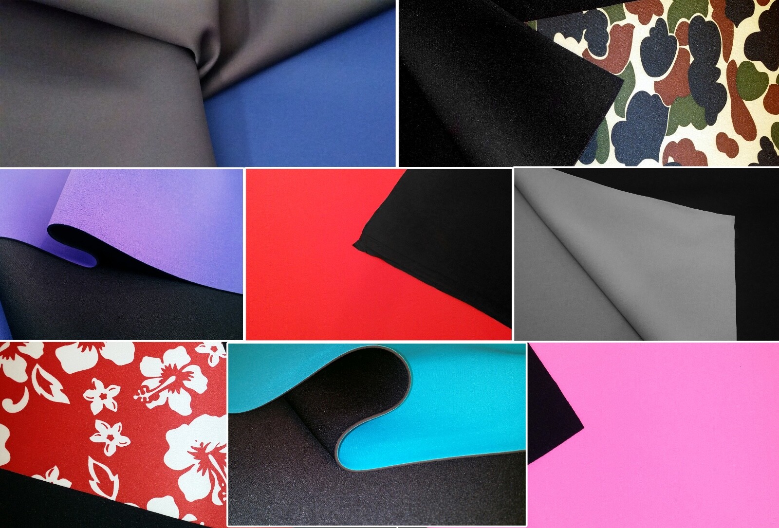 Neoprene Fabric Remnants 1mm, 2mm, 3mm, 5mm Scuba Waterproof Wetsuit Material