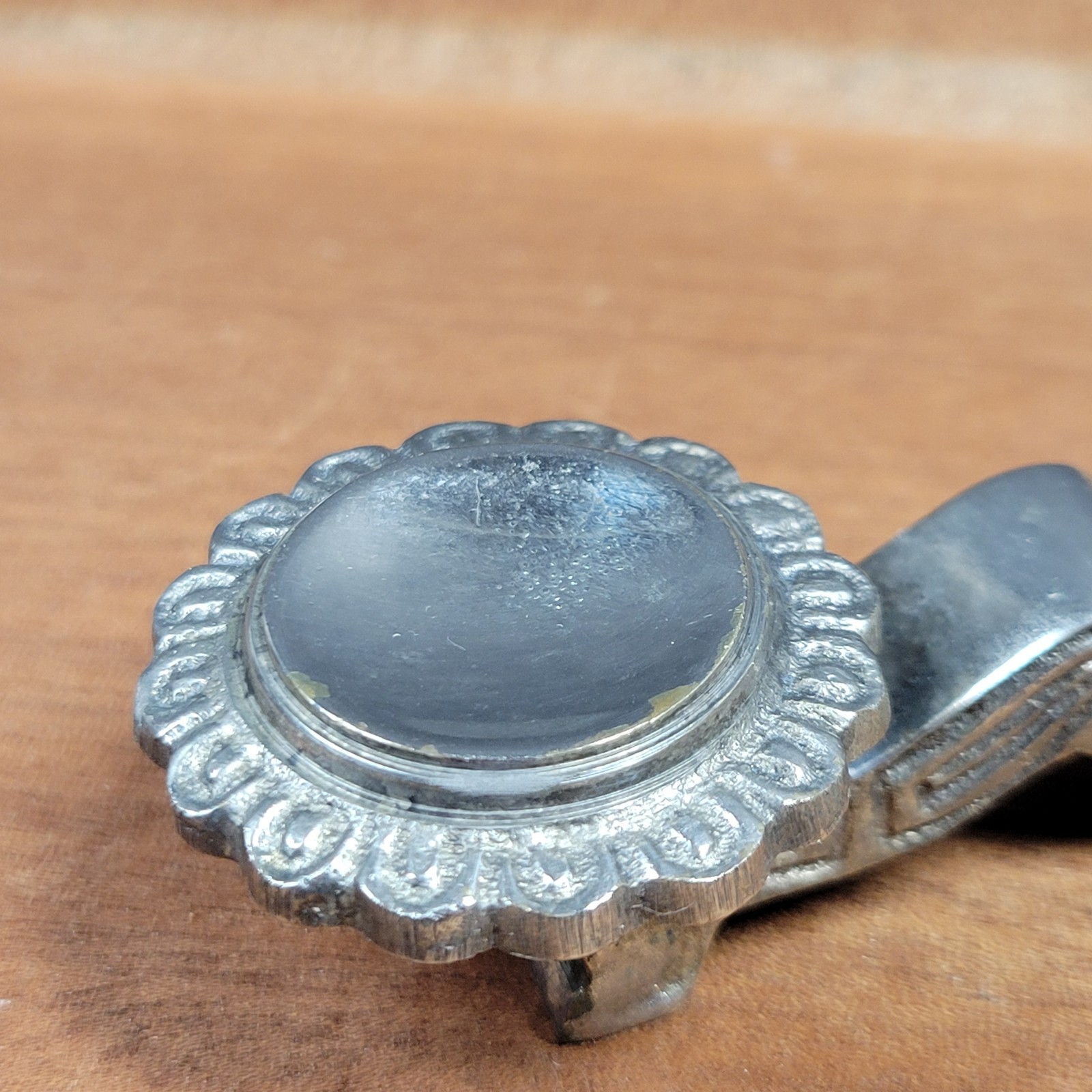 Vintage Chinese Dragon Chopstick And Spoon Rest Plated Bronze 3.75″ Long