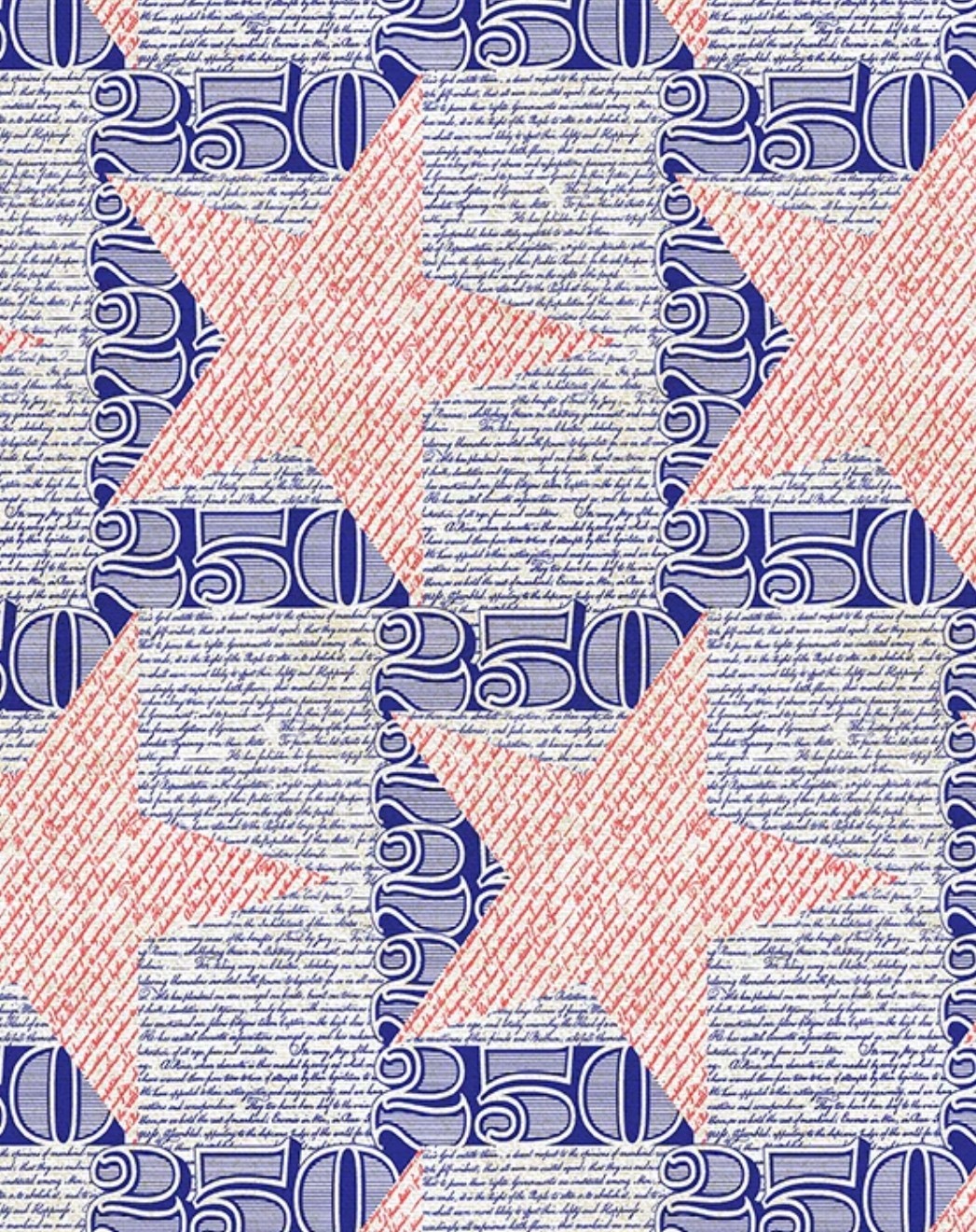 250 Years Of America•250 Stars, & Words Fabric! 1yd BTY•Cot•FastShi