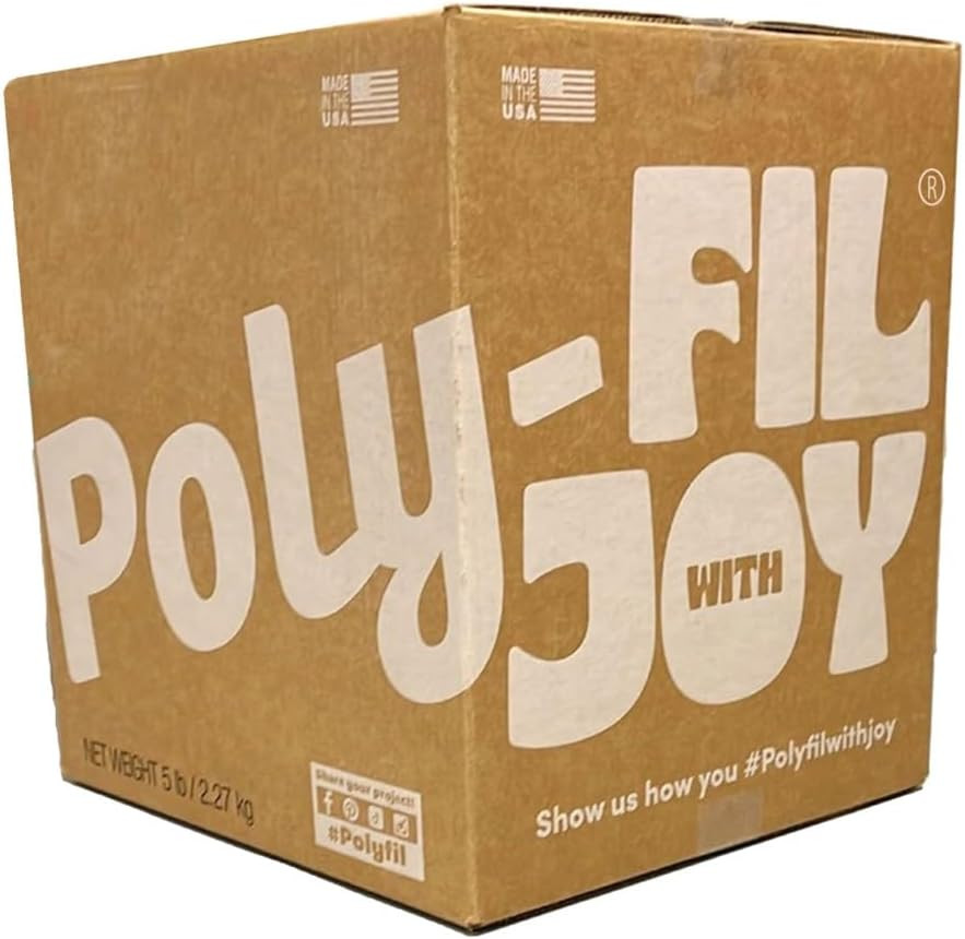 Fairfield the Original Poly-Fil, Premium Polyester Fiber Fill, Soft Pillow Stuff